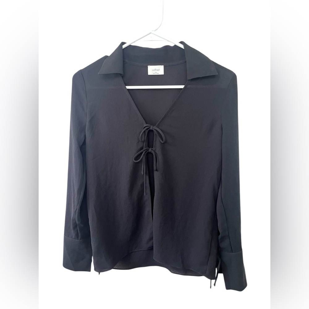 ARITZIA Wilfred Frenchy Blouse - Picture 7 of 12
